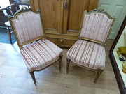 Pair of French Carved Giltwood