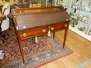 Victorian Mahogany Tambor Fron