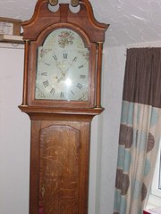 antique clocks & timepieces country oak cottage grandfathe country oak cottage grandfathe