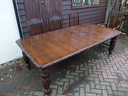 antique furniture large victorian carved oak ext Large Victorian Carved Oak Ext
