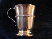 antique silver christening tankard christening Tankard