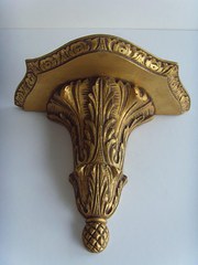 French Giltwood Wall or Clock