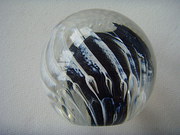 Isle of Wight Glass Paperweigh