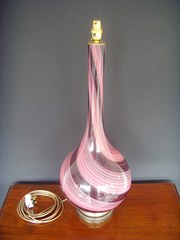 Retro 195060s Murano Lamp Base
