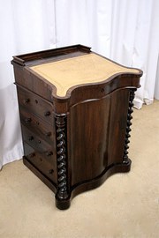 Victorian Rosewood Davenport