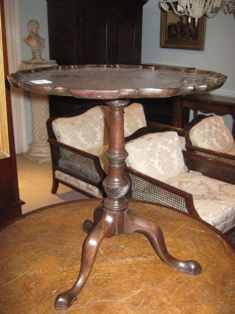 Antique Georgian Style Tripod Table Georgian Style Tripod Table