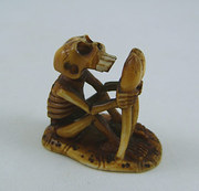 Carved Ivory Miniature Okimon