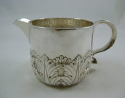 antique silver victorian embossed silver crea Victorian Embossed Silver Crea