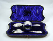 antique silver victorian silver christening s Victorian Silver Christening S