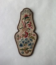 Antique Chinese Embroidered Pu