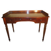 Victorian Mahogany KneeholeWri