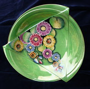 Carlton Ware Aztec floral Art