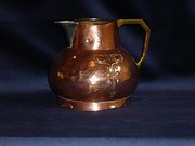 Large Art Nouveau Copper  Bras