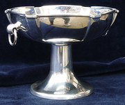 Silver Art Nouveau small bowl