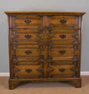antique oak 20c oak chest of draw Antique 20c Oak Chest of Draw