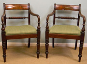 Antiqur Pair 19 Century Carver