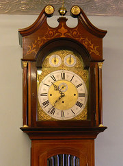 Edwardian Chiming Longcase Gra