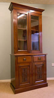Victorian 19c Mahogany Cabinet