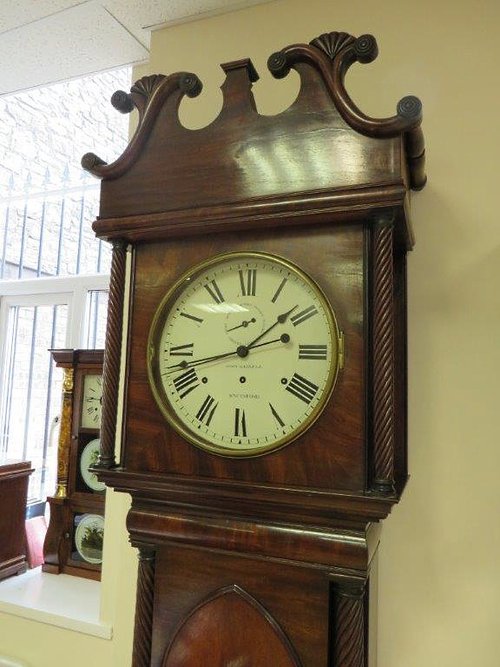 Rare, Georgian, Musical, Longcase Clock