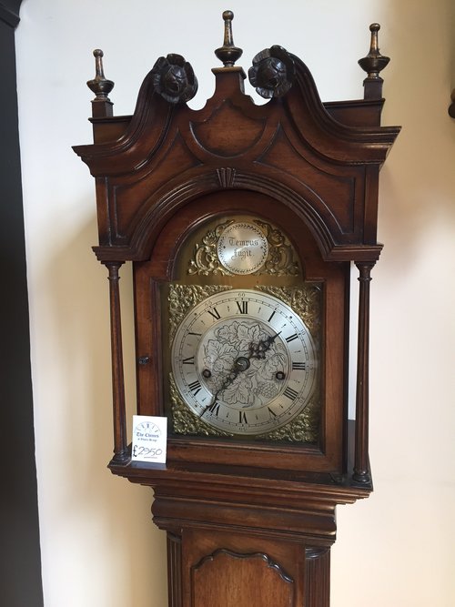 Antique English, Miniature Longcase clock