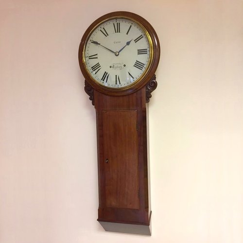 C1845 original Large English Dial Clock