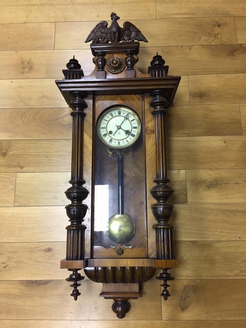 C1875 Antique Vienna wall clock
