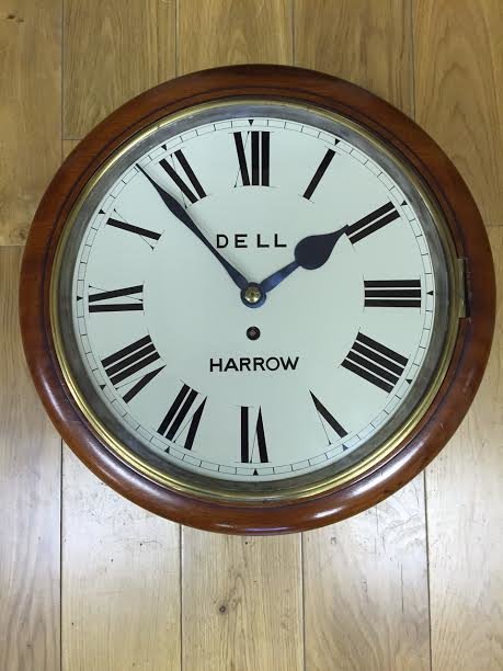 C1875 usee dial clock - Dell of Harrow