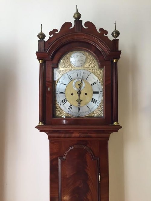 C 1760 Evens of Halstead (Essex) Longcase Clock