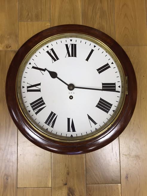 C 1920 Fusee Dial clock, GPO London.