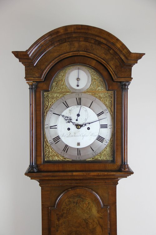 c1765 London walnut Longcase Clock