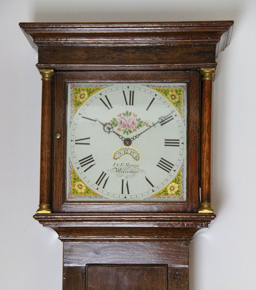 Fine English Oak 30 Hour longcase clock