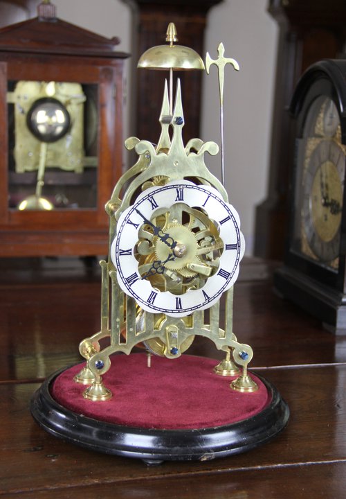 Victorian Skeleton Clock.