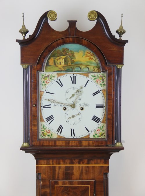 Fine Scottish Mahogany Longcase Clock