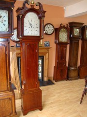 Scottish Mahogany Longcase Clo