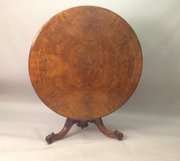 antique furniture victorian burr walnut centre Victorian Burr Walnut Centre