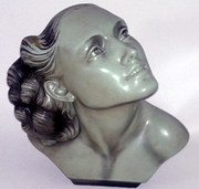 Art Deco Plaster cast bust