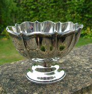 Antique hallmarked silver dish