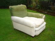 Antique Upholsted Howard Style