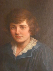 OIL  canvas portrait artist He