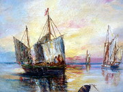 Oil  Marine seascape Listed Ar