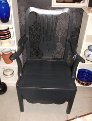 Edwardian Oak Commode