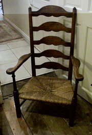 Elm Ladder Back Nursing Chair