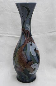 Moorcroft Blue Ebro Trial Piec