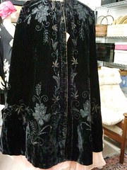 Victorian beaded cape