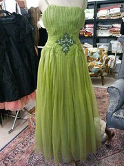 chiffon evening dress