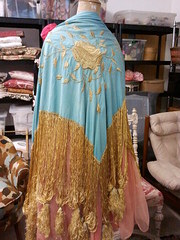 edwardian silk shawl