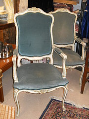 french salon chairs