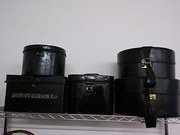 vintage hat boxes