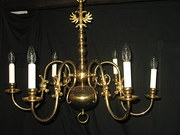pair flemish chandeliers