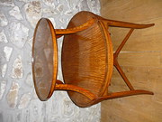 Edwardian Satinwood Two Tier T